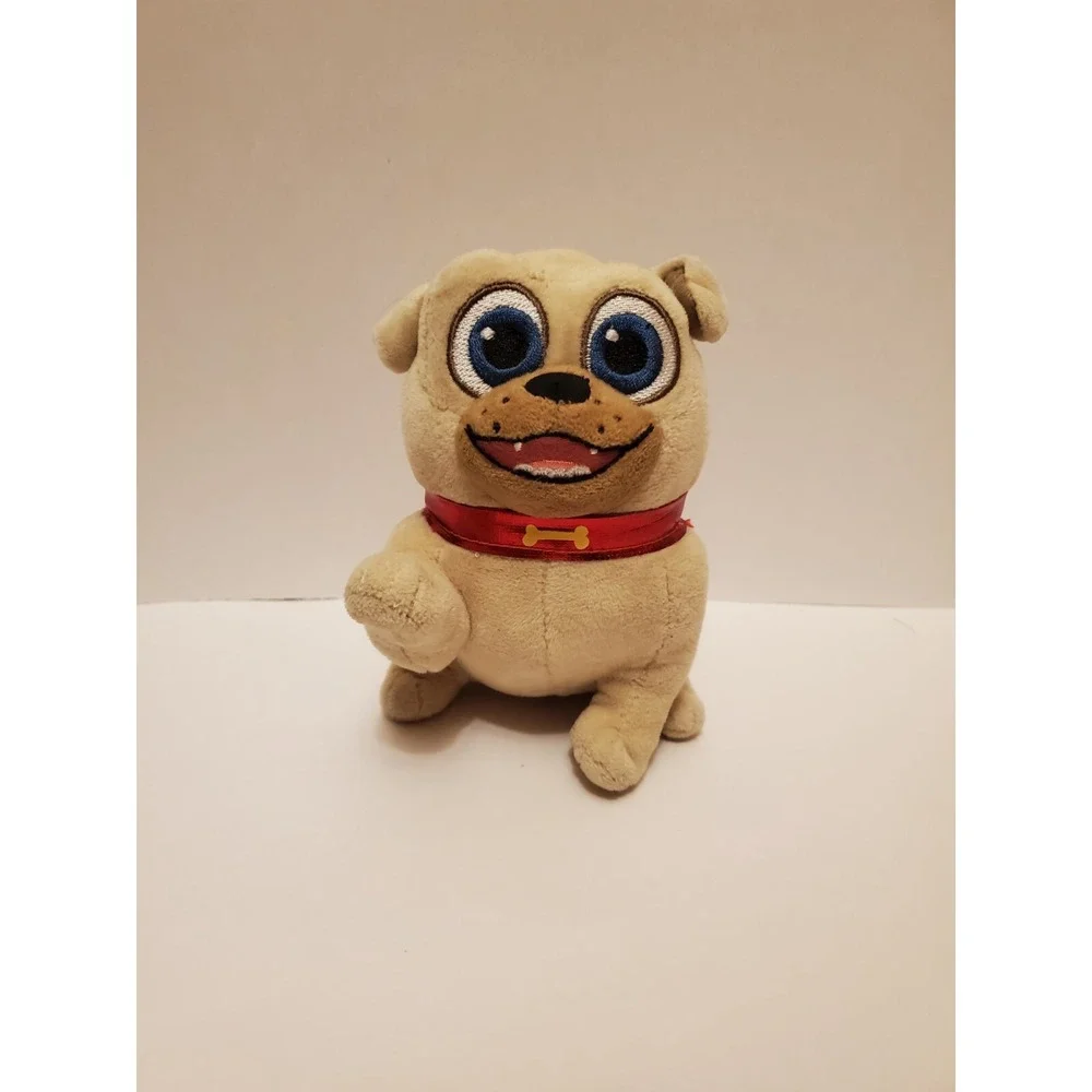 Disney Store Puppy Dog Pals Bingo & Rolly Pug Plush Stuffed Animal Toy Doll x‎ 2